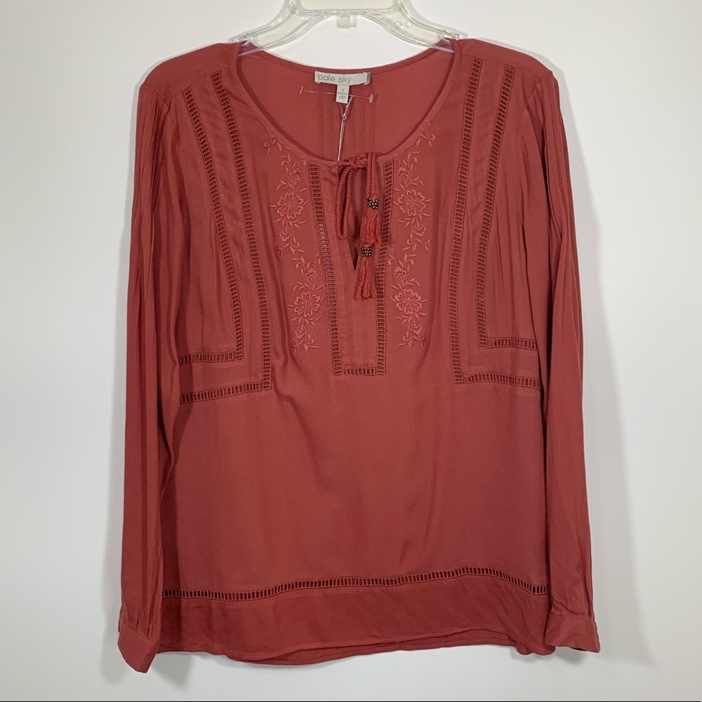 Stitch Fix l Pale Sky Top